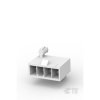 TE Connectivity 2029054-4 Vertical Header Male Unshrouded 4P W/PEG 94-V2