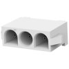 Pin header, 3 pole, pitch 6.35 mm, straight, natural, 1586958-1