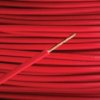 Przewód jednożyłowy linkowy, 2491X, 1 mm², 32/0,2 mm, 17 AWG, PVC, 500 V, Czerwony, dł. 100m, RS PRO