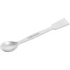 EISCO CH0632C Scoop with Spatula, 7.9" - SS, One Flat End, One Spoon End Pk10