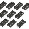 Opencircuit IC socket 18 pins - 10 pcs