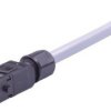 Connection cable, 10 m, plug, 3 pole + PE straight to open end, 2.5 mm², 33500400201100