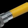 19020352 LED signal light, outdoor refl., yellow, 24 V, Ø6 mm