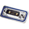 D-Sub socket, 5 pole, 5W1, equipped, angled, solder pin, 6005W1SAT59S40X