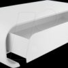 18324 Monitor Stand with Drawer white