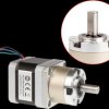 17HS4417AG5.18-XJTH Geared stepper motor, 1.7A, 1:5.18.2.07 Nm