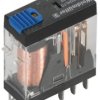 Relay, 2 Form C (NO/NC), 24 V (DC), 1100 Ω, 250 V (DC), 250 V (AC), monostable, 7760056340