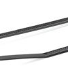 Cable tie, PA, (L x W) 100 x 2.5 mm, bundle-Ø 1.5 to 16 mm, black, UV resistant, -40 to 85 °C, 126-00417