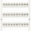 Marker card for terminal block plug, 793-5504