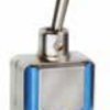 Toggle switch, metal, 2 pole, latching, On-On, 4 A/30 VDC, silver-plated, 5246YAB