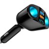 Rozgałęźnik zapalniczki samochodowej 2GN + 2xUSB-A 1xUSB-C
