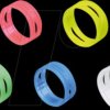 XXR-5 NEO XLR coding ring, marker ring, neon green