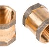 Złączka gwintowana, RS PRO Brąz