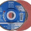 PFERD TOOLS 67758125 PFC 125 A-COOL 80 SG INOX+ALU Tarcza lamelkowa Średnica 125 mm Średnica otworu 22.23 mm Wielkość zi