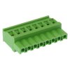 8-Way 5.08mm Vertical Pluggable Terminal Block Green 15A 300V
