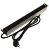 Listwa zasilająca RACK 19cali 1U 7 gniazd + wyłącznik