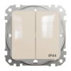 Łącznik świecznikowy IP44, beżowy, Sedna Design i Elements SDD212105