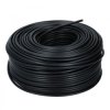 Kabel instalacyjny LgY / H07V-K 6mm2 jednożyłowy czarny 450/750V giętki linka Prysmian /100m/