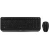GENTIX Desktop Keyboard and Mouse Set, wireless,black DE layout, optical, 2400 DPI, retail pack