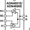 3.3 V, 200 Mbps, Half-Duplex, High Speed M-LVDS Transceiver with Type 1 Receiver