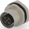 Circular connector, 3 pole, screw locking, straight, T4171310003-001