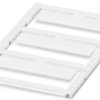 PC label, inscribable, (W x H) 15 x 60 mm, white, 1014119
