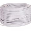 Przewód płaski H03VVH2-F (OMYp) 2x1 biały /25m/