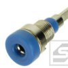 Gniazdo bananowe 2mm;24.103.5;nieb. 10A;60V;konektor 2.8mm;Amass