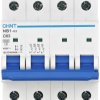 Wyłącznik automatyczny Chint NB1-63 4P C13 6kA DB 179741, 4 styki, 240 V, 415 V, 13 A