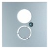 Berker B.1/B.3/B.7 Glas Element centralny do gniazda glośnikowego aluminium 11961404