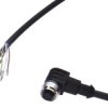 Kabel Konfekcjonowany Jednostrony Złącze M12 Żeńskie 12-Pinowe Kątowe Wolny...