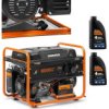 Zestaw Agregat Prądotwórczy Daewoo Gda 7500E 6.0Kw + 2X Generator Oil Sae...