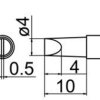 Grot śrubokręt płaski 4mm JV-TP40N do stacji iSolder-40 PT AOYUE T12