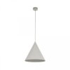 Lampa wisząca o średnicy 32cm CONO E27 beżowy klosz-stożek 10056 TK Lighting