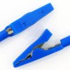 27.187.5 krokodylek izolowany 41,5mm, 60V / 10A, niebieski