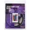 Zestaw led RGB 72W 300led 24key IP20 blister