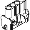 Obudowa złącza 4-pinowe -rzędowe raster: 6.35mm Molex Żeński Montaż na panelu MLX Zacisk zagniatany MLX 42023, zacisk