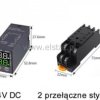 Elektroniczny przekażnik czasowy; 24V DC; LED; 2P