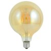 Żarówka LED E27 G125 4W = 18W 320lm 2000K Ciepła 360 Filament GOLDLUX (Polux)