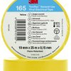 Taśma izolacyjna 3M Temflex™ 165 165YL6E Temflex™ 165 (D x S) 25 m x 19 mm 25 m 1 szt.