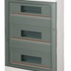 Rozdzielnica modułowa 3x18 natynkowa drzwi transp. seria 600 B IP40 400x550x130 biała EC60054B