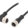 M12a08fl12afrsd001 Kabel Do Czujników/Automatyki 8Pin M12-M12 1M Wtyk Wtyk