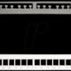 418020 Patch panel KS for 24x Keystone modules, grey