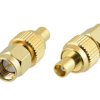 Adapter SMA wtyk - MCX gniazdo 50 Om Golden Loch