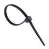 2.5mm x 100mm Black Cable Tie - Pack of 100