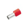 Cimco 187220 Ferrule 1.5 mm² Partially insulated Red 100 pcs
