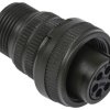 Złącze 6-pinowe Amphenol Industrial Żeński Montaż na kablu MIL-DTL-5015 rozmiar 14S