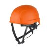 Kask ochronny przemysłowy do pracy na wysokościach niewentylowany, pomarańczowy BOLT™200 MILWAUKEE