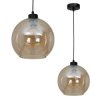Lampa wisząca SOFIA AMBER 1xE27 MLP6578 Milagro