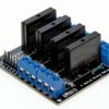 4-channel 2A OMRON G3MB-202P SSR Relay Module - Low Level Trigger